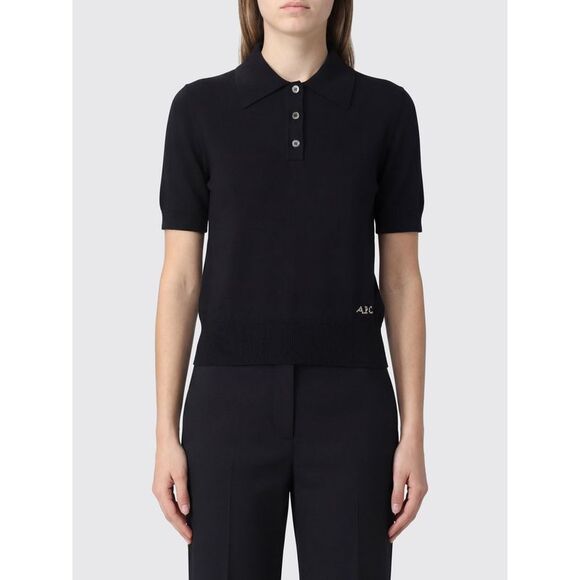 A.P.C. Polo Shirt Woman Black
